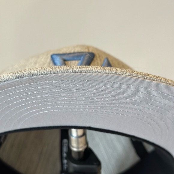 Thick as Thieves Signature Logo 3D Embroidered, 210 Fitted Cap, Gray & Blue - Picture 9 of 9